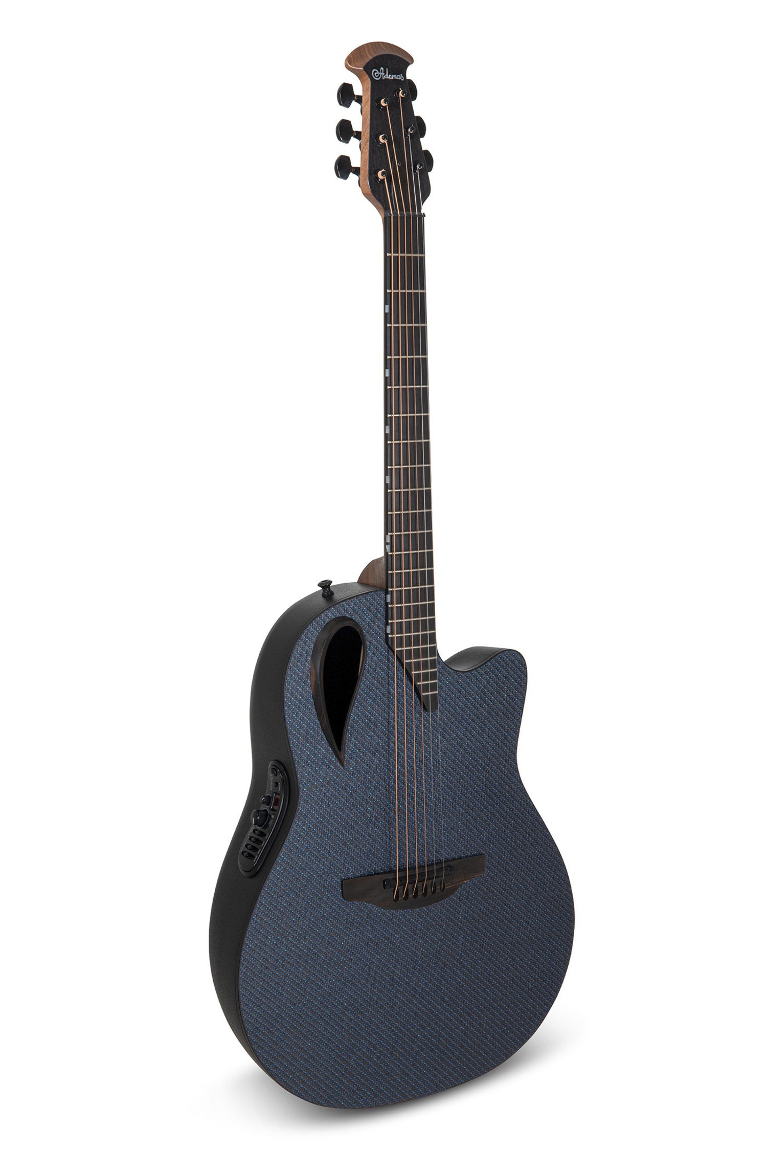 Adamas E-akustisk Gitarer Adamas MD80-NWT Mid-Depth Contour cutaway - NWT Blue Reflection (MD80-8R-G)
