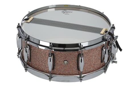 Gretsch Renown Maple skarptromme 14" x 5,5", Champagne Sparkle