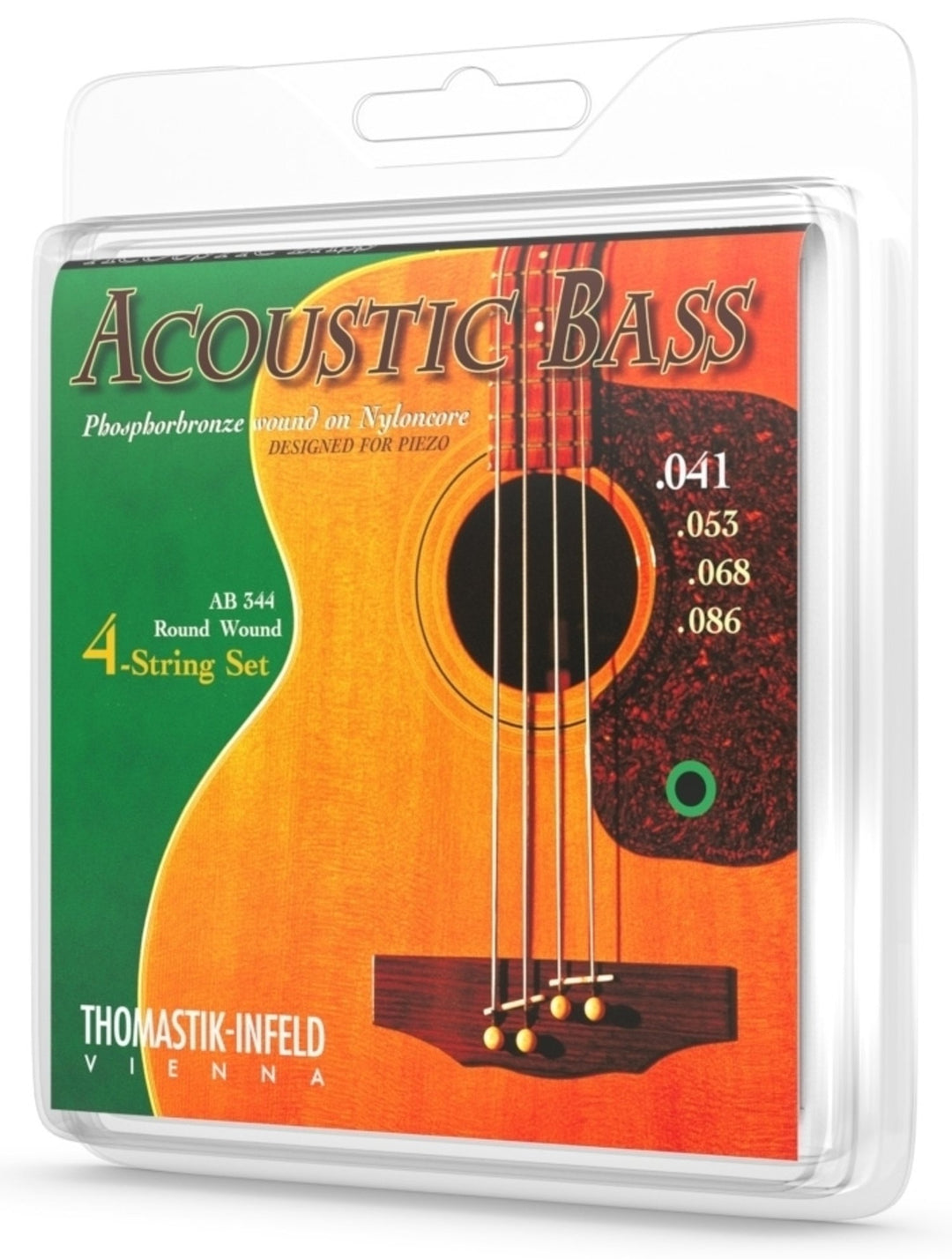 Thomastik-Infeld strenger til akustisk bass Phosphor Bronze - sett (4-strengs)