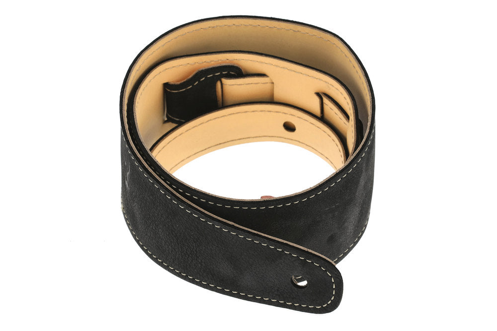 GEWA Regular 70 gitarrem i lær, Satin Black
