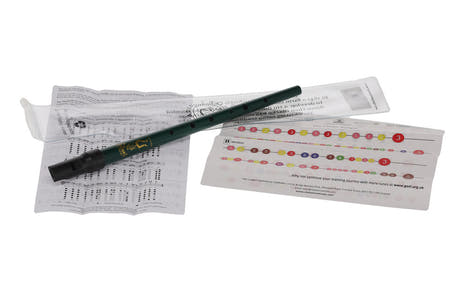 Clarke Sweetone tin whistle i D, grønn