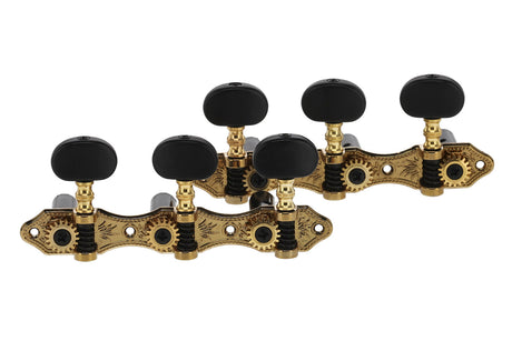 GEWA stemmeskruer klassisk gitar – sett gullfarget (uten lyre)