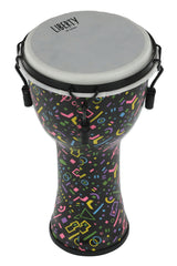 GEWA djembe Liberty Series mekanisk stemt - 8" Sprø neon