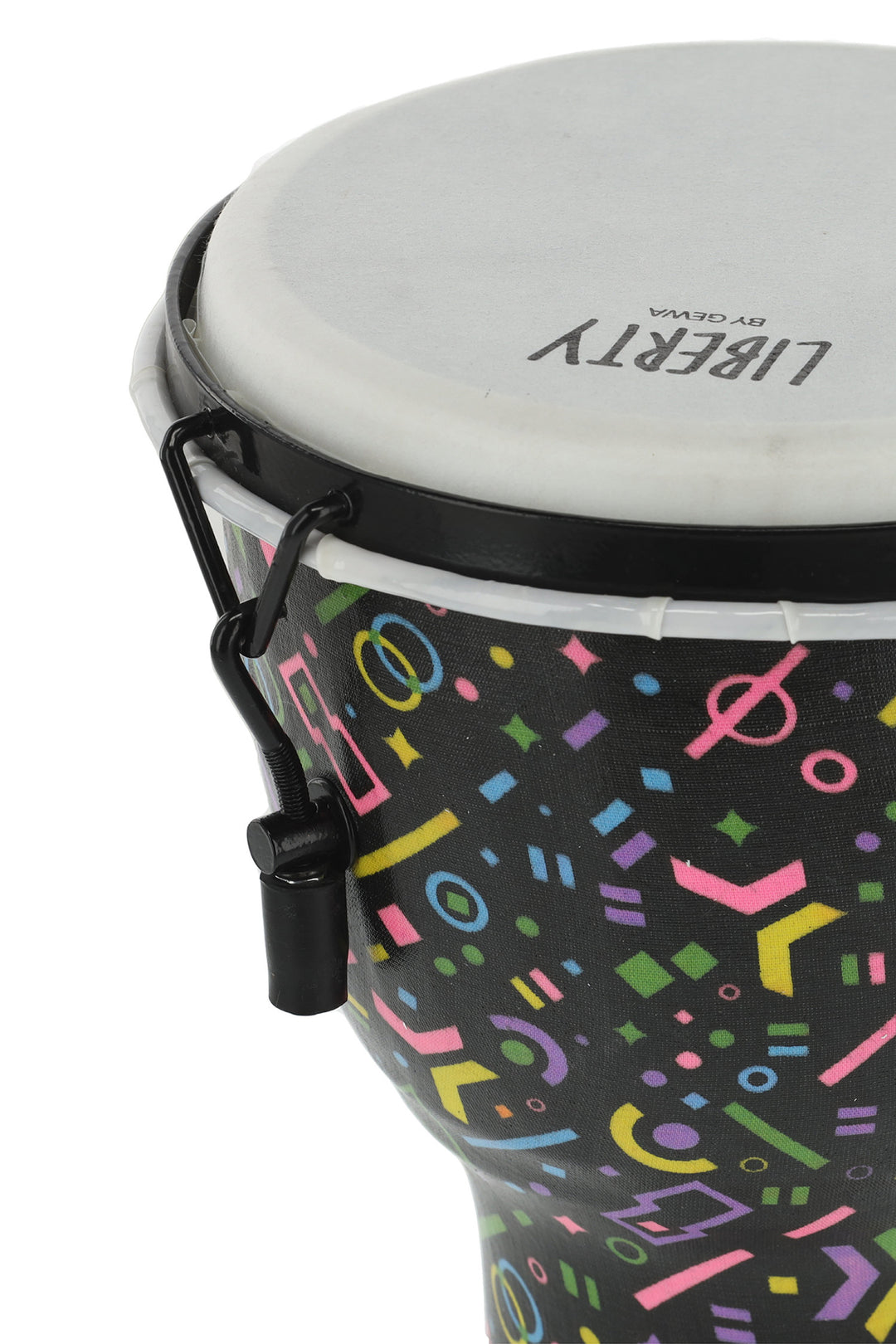 GEWA djembe Liberty Series mekanisk stemt - 8" Sprø neon