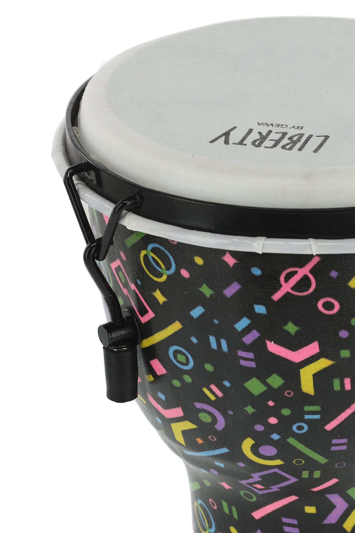GEWA djembe Liberty Series mekanisk stemt - 8" Sprø neon