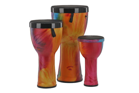GEWA Liberty Series Nestable djembe-sett 8", 10" og 12", batikk