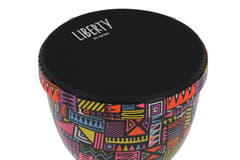 GEWA Liberty Series Nestable djembe 8", motiv Abstract