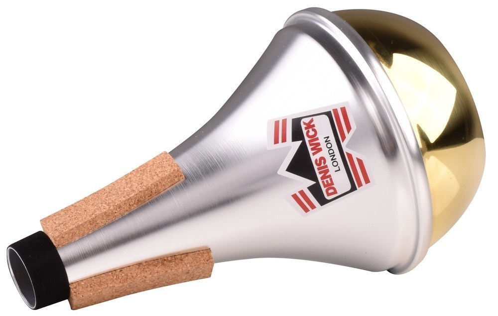 Denis Wick 5504B straight-demper til trompet, bunn i messing