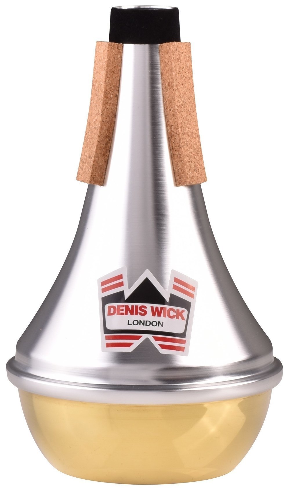 Denis Wick 5504B straight-demper til trompet, bunn i messing