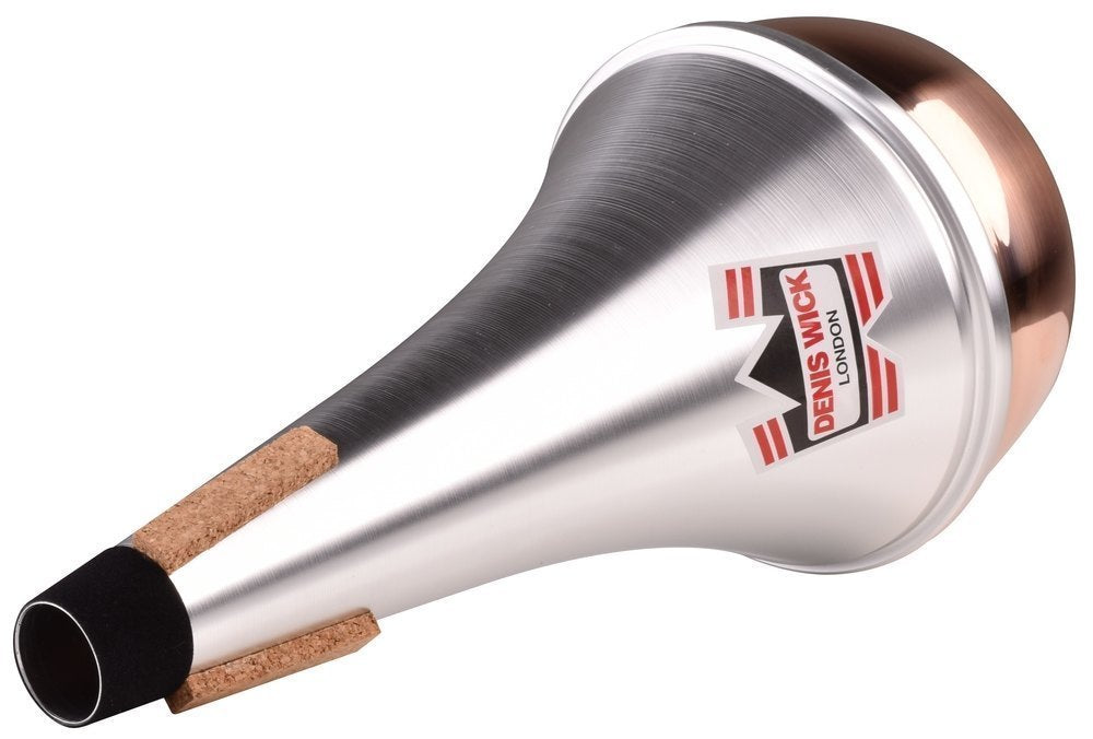 Denis Wick 5505C straight-demper til basun, bunn i kobber