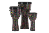 GEWA Liberty Series Nestable djembesett 8", 10" og 12", Crazy Neon
