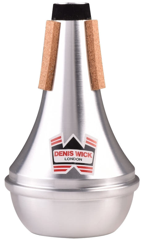 Denis Wick 5509C straight-demper til basstrombone, bunn i kobber