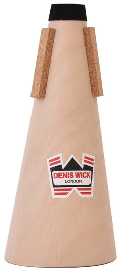 Denis Wick 5551 straight-demper i tre til trompet