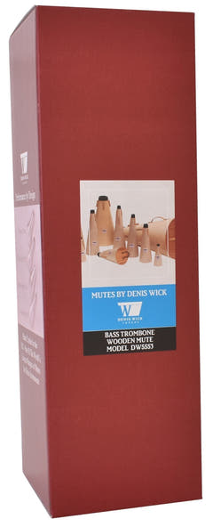 Denis Wick 5553 straight-demper i tre til kontrabastrombone