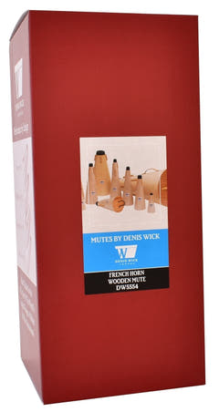 Denis Wick 5554 straight-demper i tre til valthorn