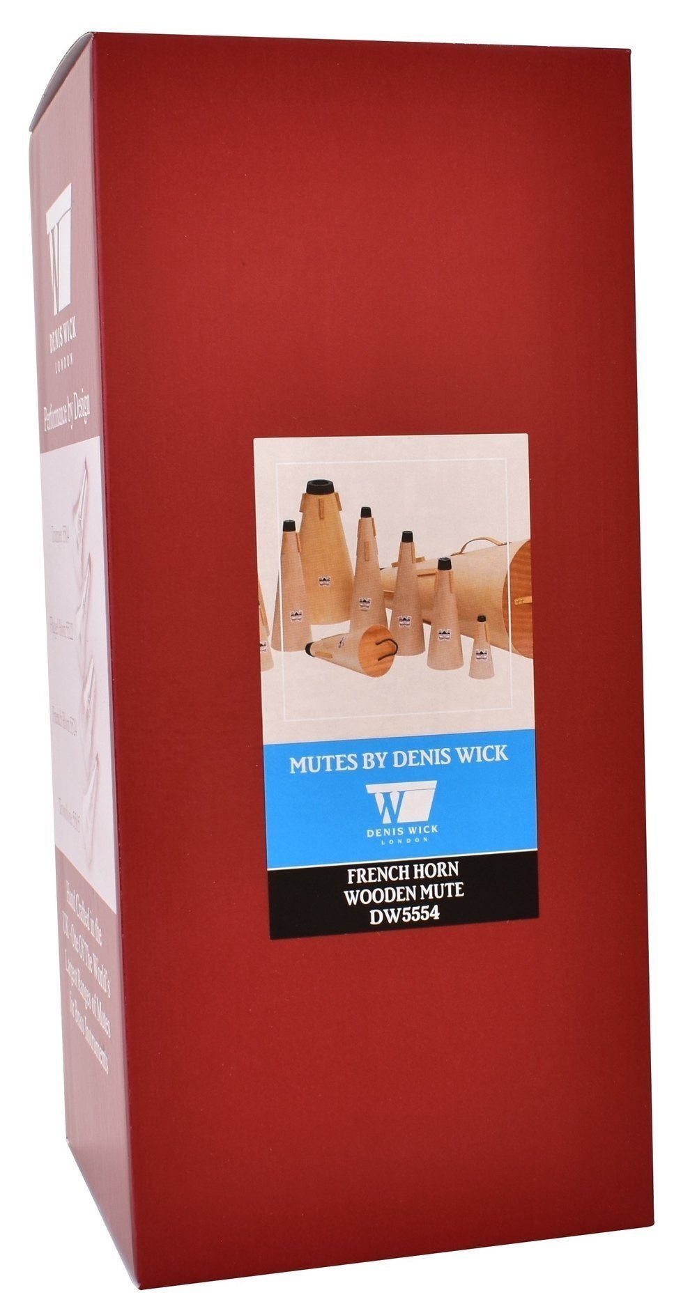 Denis Wick 5554 straight-demper i tre til valthorn