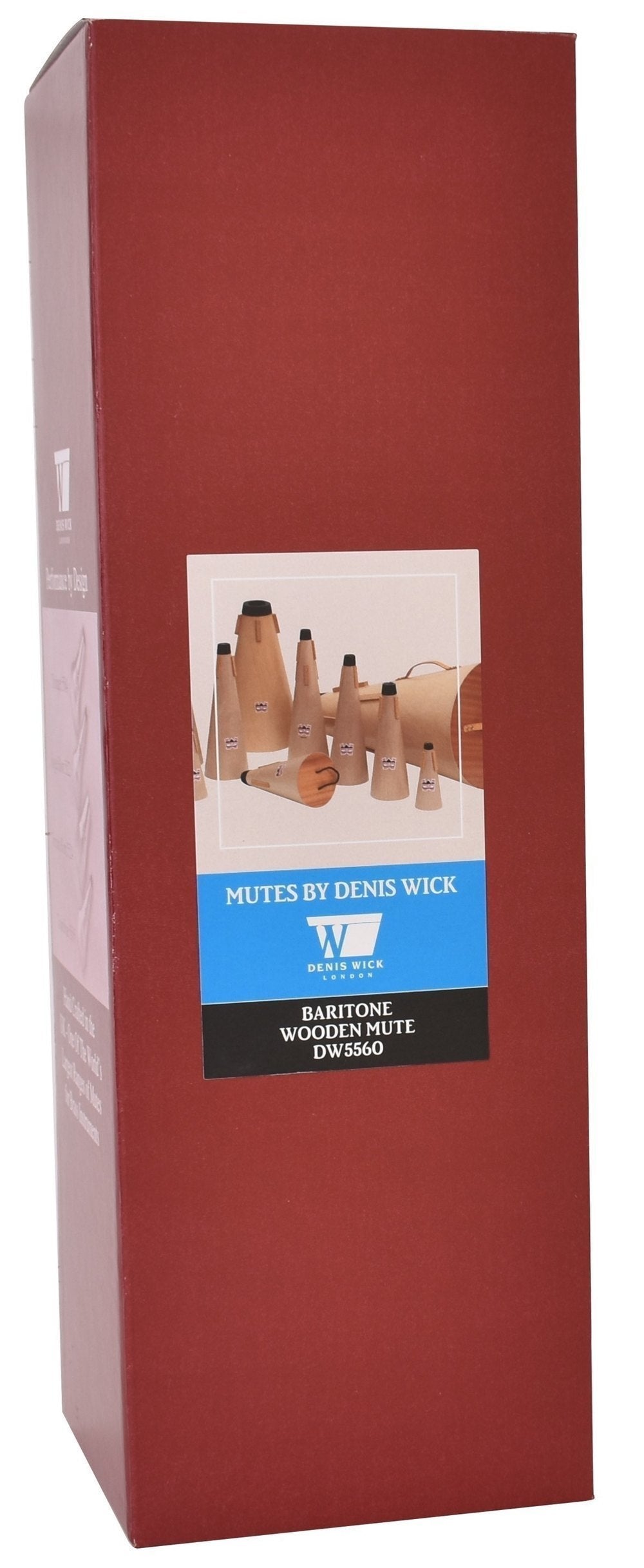 Denis Wick 5560 straight-demper i tre til barytonhorn