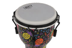 GEWA djembe Liberty Series mekanisk stemt - 8" Ananas
