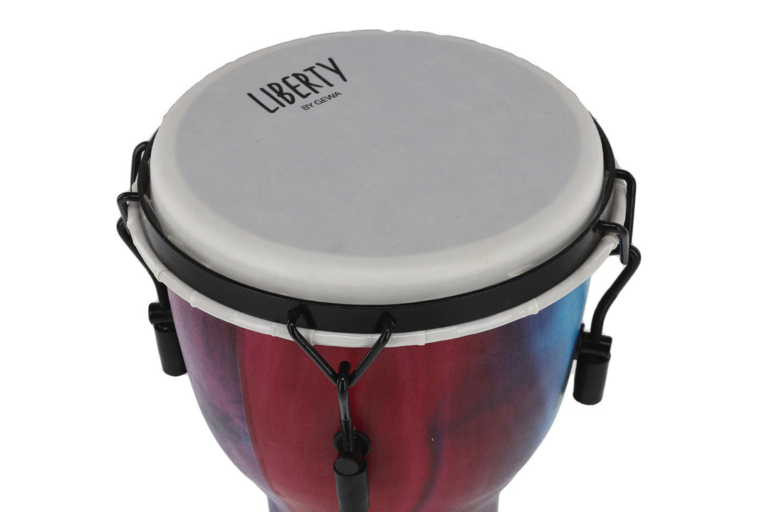 GEWA djembe Liberty Series mekanisk stemt - 8" Batik