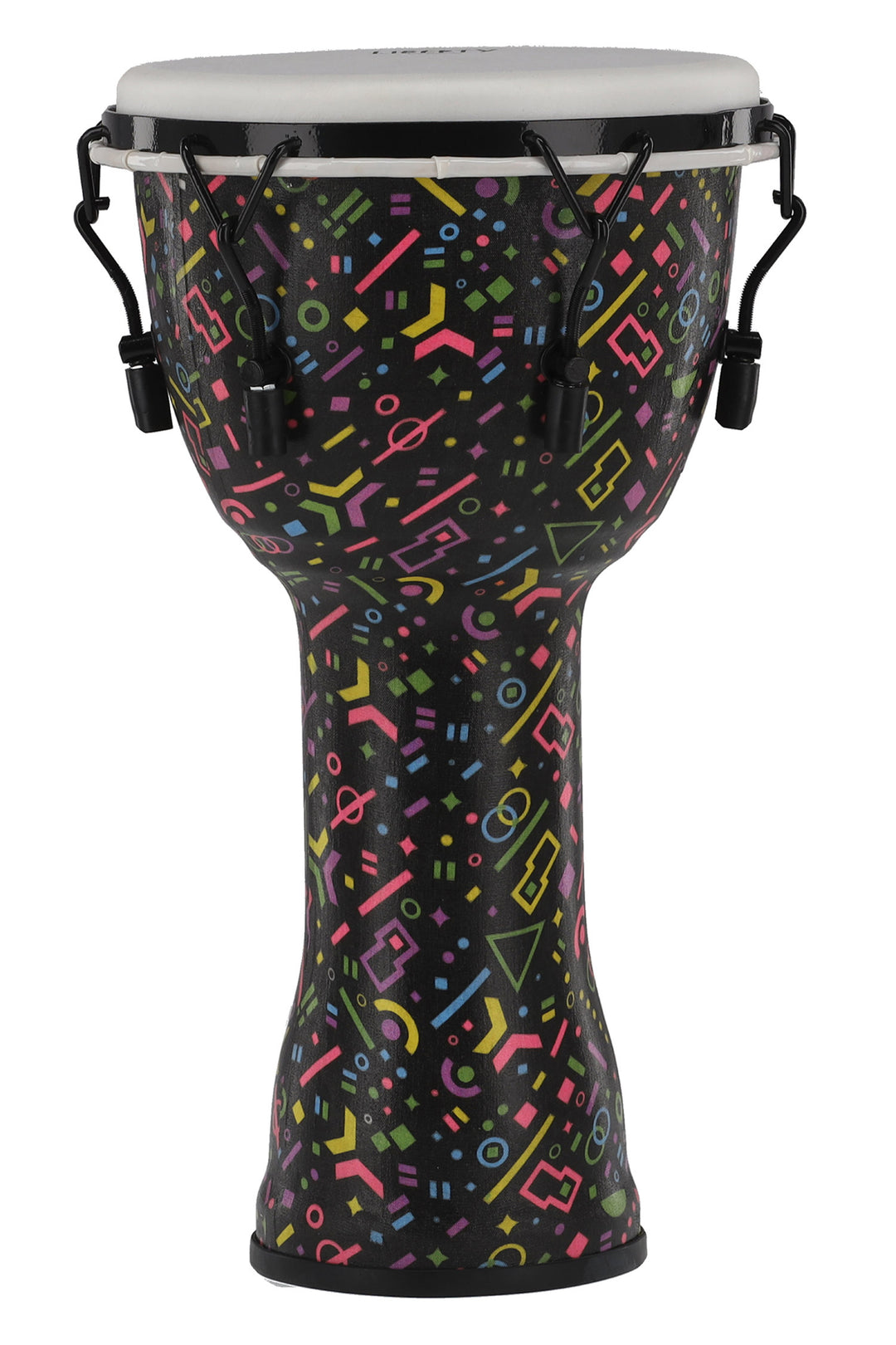 GEWA Djembé Liberty Series mekanisk stemt - 10" Crazy Neon