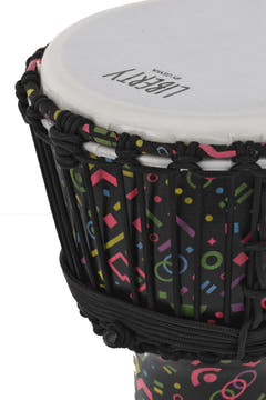 GEWA Djembe Liberty Series tau-stemt – 8" Sprø neon