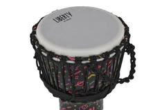 GEWA Djembe Liberty Series tau-stemt – 8" Sprø neon