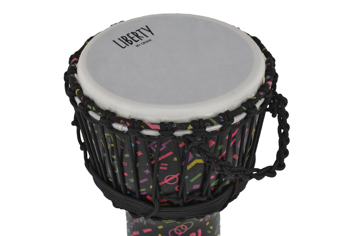 GEWA Djembe Liberty Series tau-stemt – 8" Sprø neon