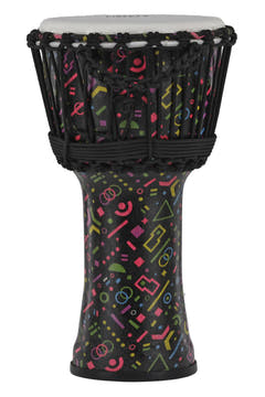 GEWA Djembe Liberty Series tau-stemt – 8" Sprø neon