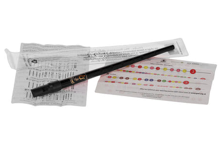 Clarke Sweetone tin whistle i C, svart