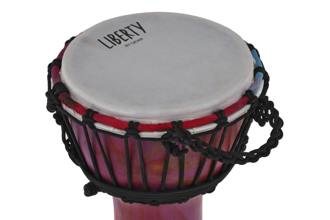 GEWA Djembe Liberty-serien tau-stemt - 7" Batik