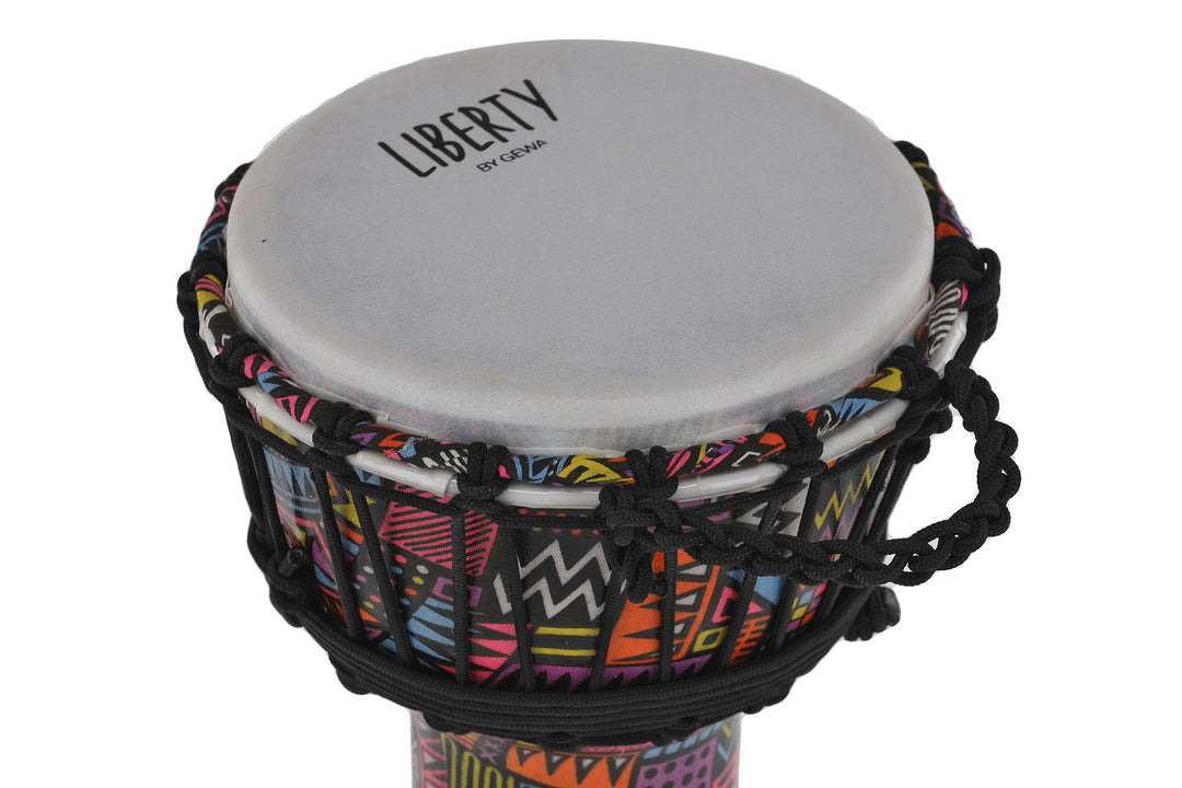 GEWA Djembe Liberty-serien tau-stemt - 7" Abstrakt
