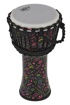 GEWA Djembe Liberty Series tau-stemt – 8" Sprø neon