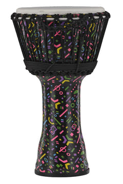 GEWA Djembé Liberty Series tau-stemt - 10" Crazy Neon