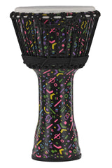 GEWA Djembé Liberty Series tau-stemt - 10" Crazy Neon