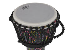GEWA Djembé Liberty Series tau-stemt - 10" Crazy Neon