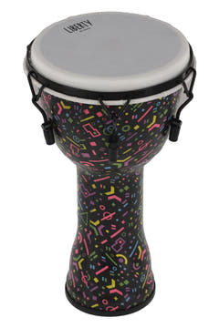 GEWA Djembé Liberty Series mekanisk stemt - 10" Crazy Neon