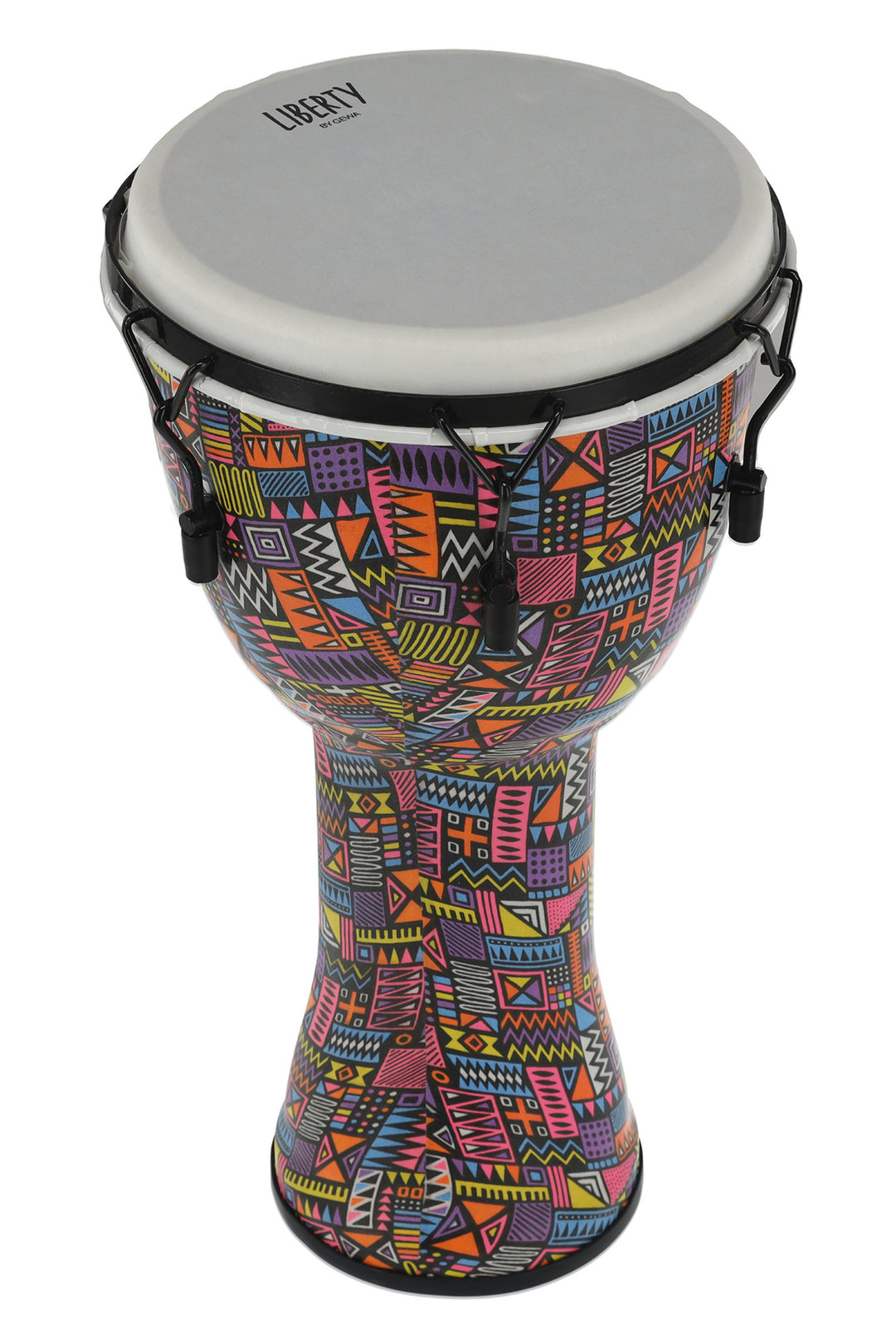 GEWA Djembé Liberty Series mekanisk stemt - 12" Abstract
