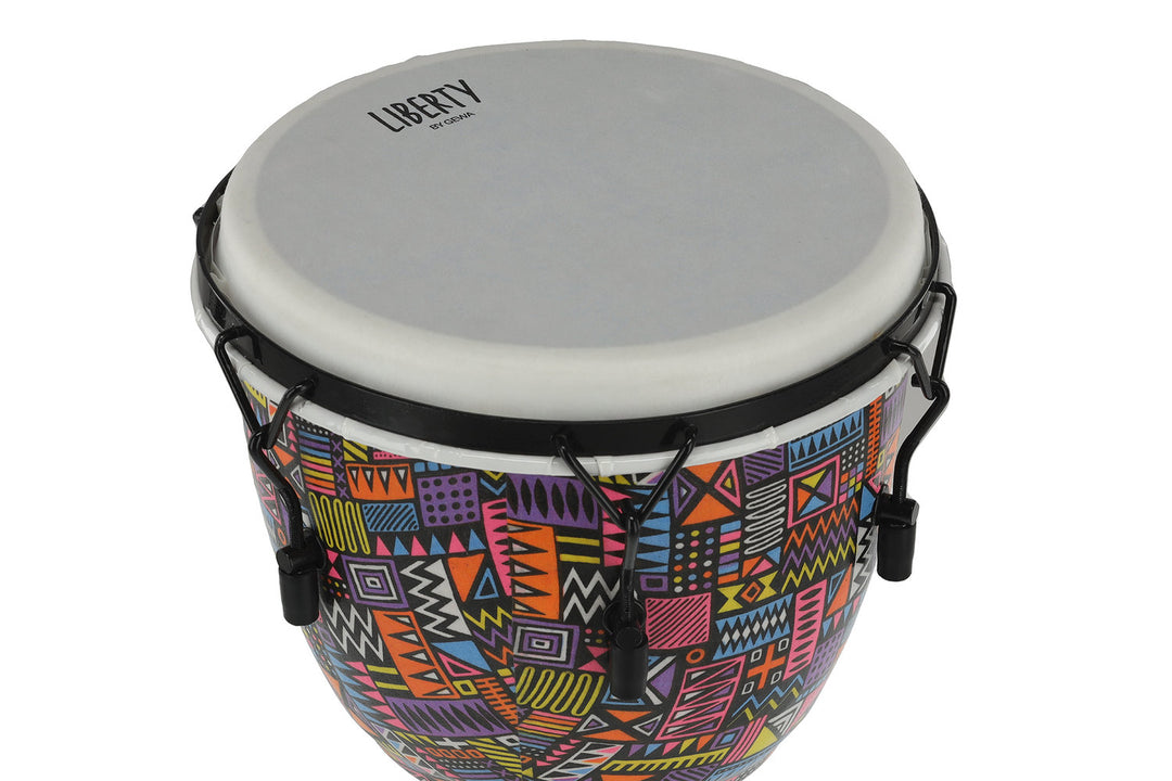 GEWA Djembé Liberty Series mekanisk stemt - 12" Abstract