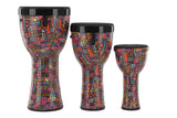 GEWA Liberty Serie Nestable djembe-sett 8", 10" og 12", Abstract