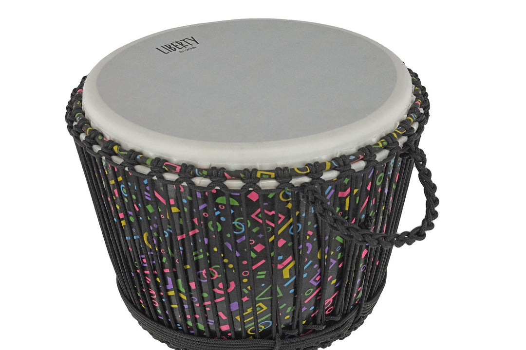 GEWA Djembe Liberty Series tau-stemt - 14" Crazy Neon