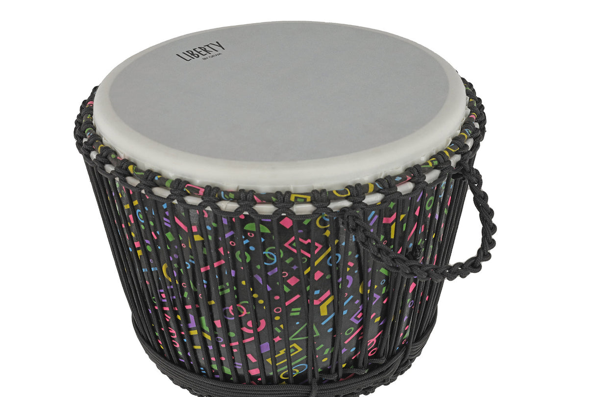 GEWA Djembe Liberty Series tau-stemt - 14" Crazy Neon