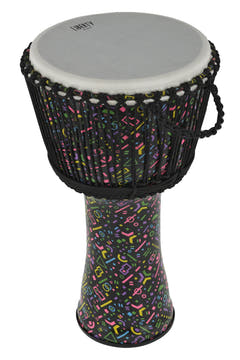 GEWA Djembe Liberty Series tau-stemt - 14" Crazy Neon