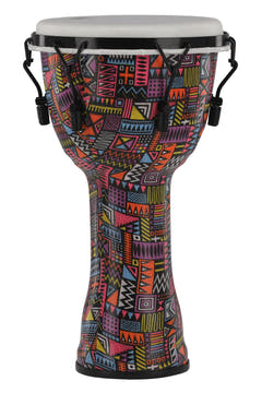 GEWA Djembé Liberty Series mekanisk stemt - 10" Abstract