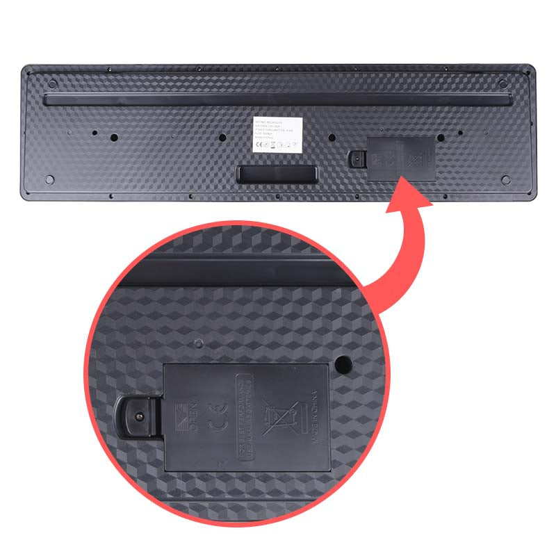MQ 601 UFB KLAVER orgeltastatur med mikrofon
