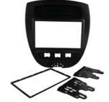 21CT23CT03 2-DIN Ramme for Citroen og Peugeot