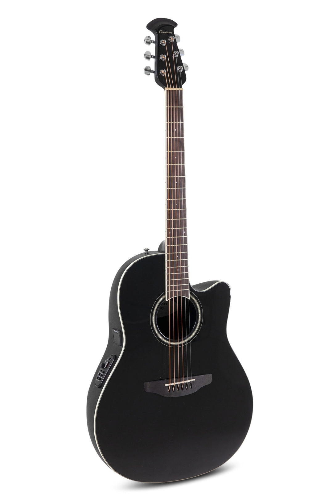 Ovation E-Acoustic Gitarer Celebrity CS Standard Mid Cutaway - Svart (CS24-5-G)