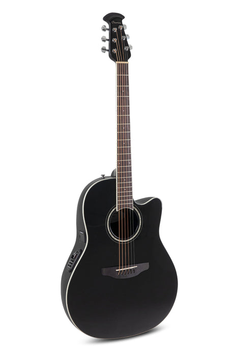 Ovation E-Acoustic Gitarer Celebrity CS Standard Mid Cutaway - Svart (CS24-5-G)