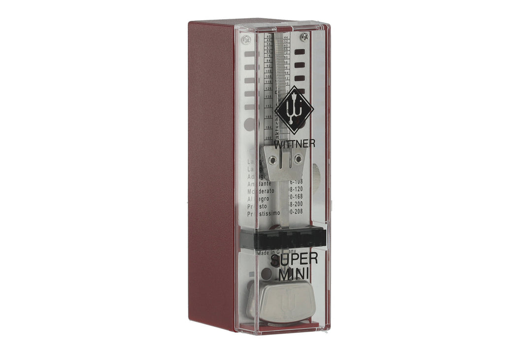 Wittner metronom Metronome Super Mini - rubinrød 884051
