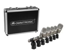 OMNITRONIC MIC 77-7LMH MK2 trommemikrofonsett