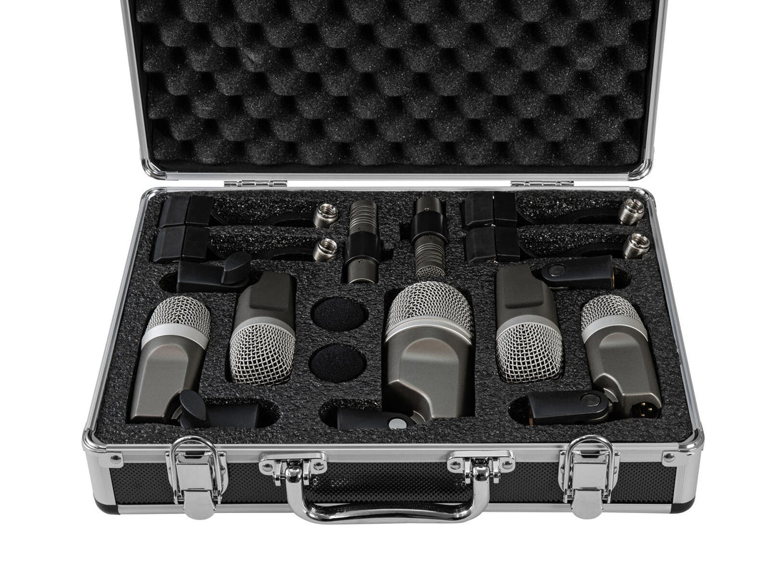 OMNITRONIC MIC 77-7LMH MK2 trommemikrofonsett